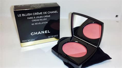 le blush creme de chanel 63 revelation|le Blush Creme de Chanel.